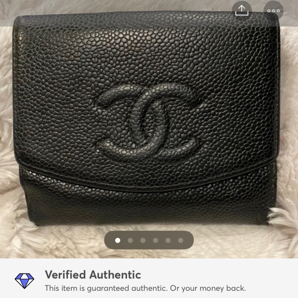 Authentic Caviar Chanel Wallet